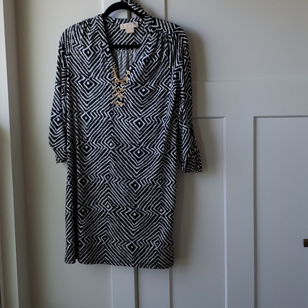 Michael Kors Black and White Dress
